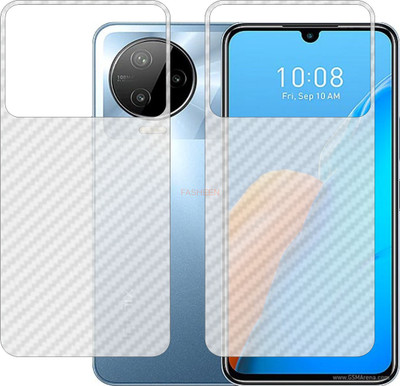 Fasheen Back Screen Guard for INFINIX NOTE 12 PRO 4G (3D Carbon Fiber Finish)(Pack of 2)