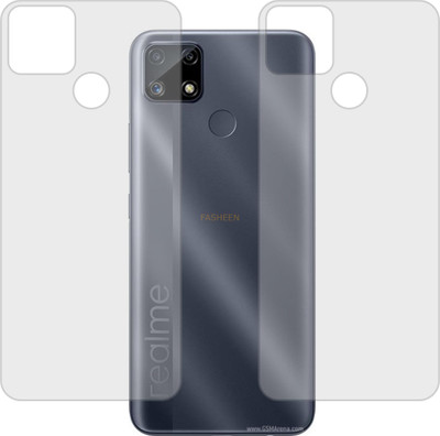 Fasheen Back Screen Guard for REALME C25S (Matte Finish)(Pack of 2)