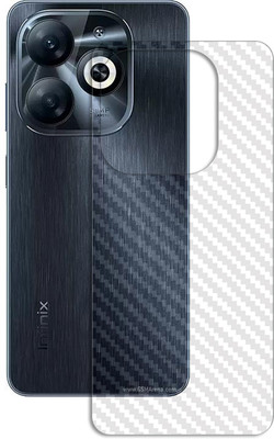 MUTAALI Back Screen Guard for Infinix Smart 8 Pro Back Carbon Fiber Skin with camera lens(Pack of 1)