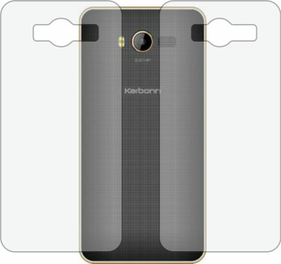 TELTREK Back Screen Guard for KARBONN K9 SMART ECO (Matte Finish)(Pack of 2)