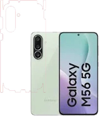 VAYUVAULT Back Screen Guard for SAMSUNG Galaxy M56 5G, Matte Finish, Back Screen Guard Matte finish, Back Screen Guard With Side(Pack of 1)