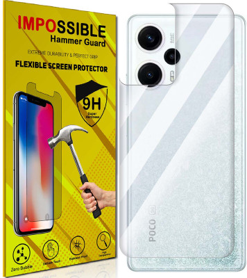 FCS Back Screen Guard for Xiaomi Poco F5 Back (Glossy)(Pack of 1)