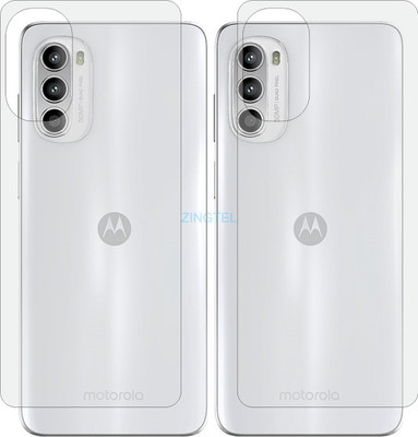 ZINGTEL Back Screen Guard for MOTOROLA MOTO G62 5G (Matte Finish)(Pack of 2)