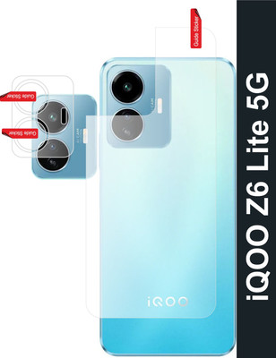 skrechtech Back Screen Guard for iQOO Z6 Lite 5G, Z6 Lite, camera(Pack of 2)