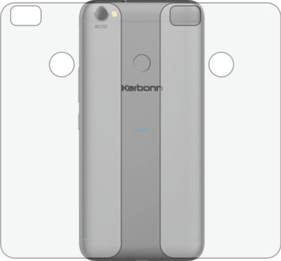 TELTREK Back Screen Guard for KARBONN FRAMES S9 (Matte Finish)(Pack of 2)