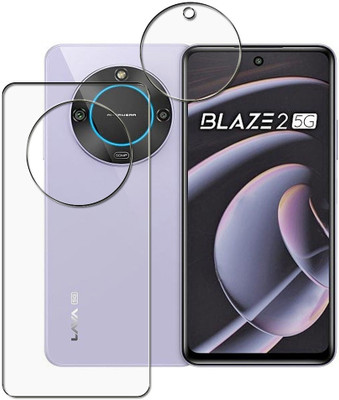tombik Back Screen Guard for XzW224-Lava Blaze 2 5G(Pack of 2)