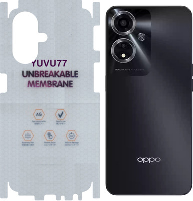 yuvu77 Back Screen Guard for OPPO A59 5G, Membrane with 360 coverage(Pack of 1)