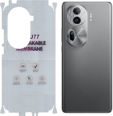 YUVUMCARE Back Screen Guard for Oppo Reno 11 Pro 5G, Membrane 360 coverage, unbreakable membrane(Pack of 1)