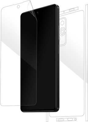 Navyabhii Front and Back Screen Guard for NOV23-Poco X5 Pro(Pack of 1)