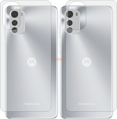 MOBART Back Screen Guard for MOTO E32 S (Matte Finish)(Pack of 2)