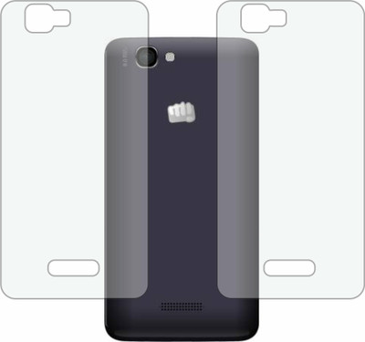 Fasheen Back Screen Guard for MICROMAX CANVAS 2 COLOURS A120 (Matte Finish)(Pack of 2)