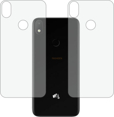 Fasheen Back Screen Guard for MICROMAX CANVAS 2 2018 (Matte Finish)(Pack of 2)