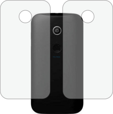 TELTREK Back Screen Guard for MOTOROLA E DUAL TV (Matte Finish)(Pack of 2)