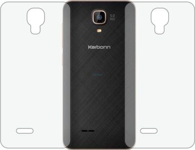 TELTREK Back Screen Guard for KARBONN A9 INDIAN (Matte Finish)(Pack of 2)