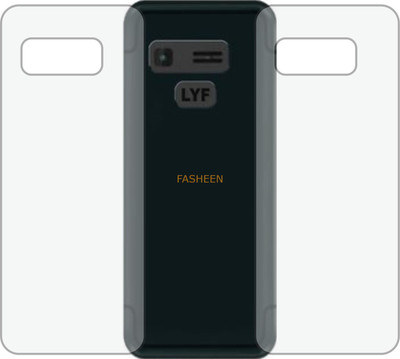Fasheen Back Screen Guard for JIO LYF 2403 (Matte Finish)(Pack of 2)