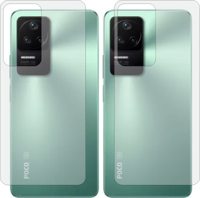 MOBART Back Screen Guard for POCO F4 5G (Matte Finish)(Pack of 2)