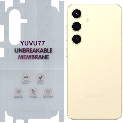 yuvu77 Back Screen Guard for Samsung Galaxy S24 5G, Membrane with 360 coverage(Pack of 1)
