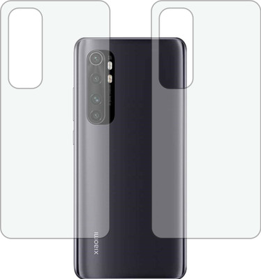 TELTREK Back Screen Guard for MI NOTE 10 LITE (Matte Finish)(Pack of 2)