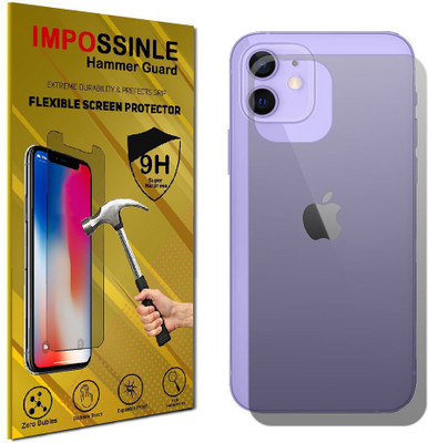 FCS Back Screen Guard for iPhone 12 Back (Matte)(Pack of 1)