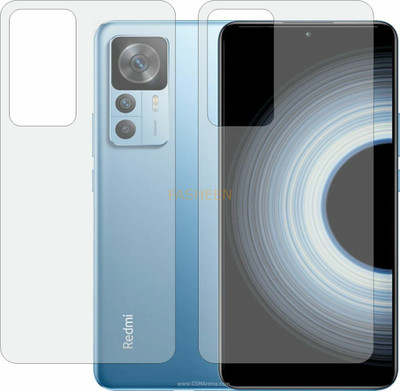 Fasheen Back Screen Guard for XIAOMI REDMI K50 ULTRA 5G 22081212C (Matte Finish)(Pack of 2)