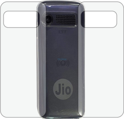 TELTREK Back Screen Guard for JIO LYF LYF F90M (Matte Finish)(Pack of 2)