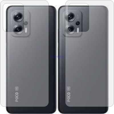 Fasheen Back Screen Guard for MI POCO X4 GT (Matte Finish)(Pack of 2)