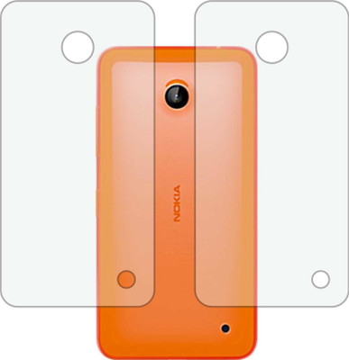 TELTREK Back Screen Guard for NOKIA LUMIA 630 (Matte Finish)(Pack of 2)