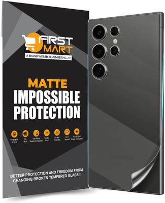 FIRST MART Back Screen Guard for Samsung Galaxy S24 Ultra 5G, Samsung S24 Ultra 5G, S24 Ultra 5G, ( Not a Tempered Glass, it’s a Matte Nano Fiber Guard)(Pack of 1)