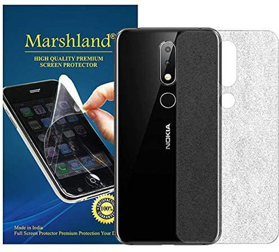 MARSHLAND Back Screen Guard for Nokia 5.1 Plus Matte(Pack of 1)