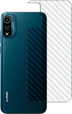 SOMTONE Back Screen Guard for Lava X3 Back CARBON FIBER SKIN(Pack of 1)