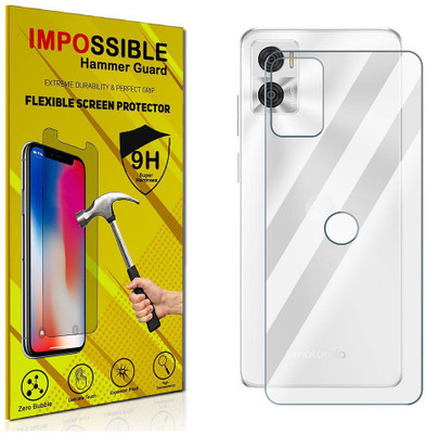 FCS Back Screen Guard for Motorola Moto E22i Back (Glossy)(Pack of 1)
