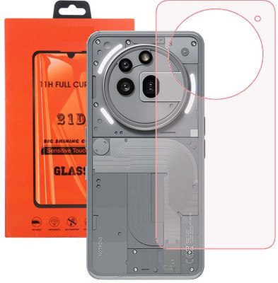HOBBYTRONICS Front and Back Tempered Glass for Nothing Phone (3a) Pro(Pack of 1)
