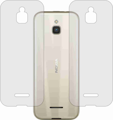 TELTREK Back Screen Guard for NOKIA 8000 4G (Matte Finish)(Pack of 2)