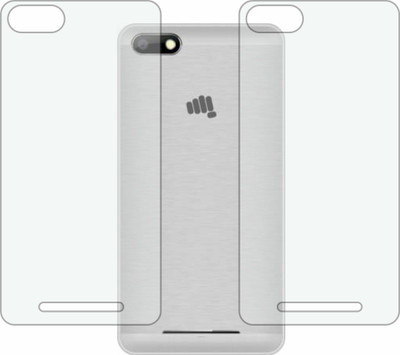 ZINGTEL Back Screen Guard for MICROMAX BOLT SUPREME 4 PLUS (Matte Finish)(Pack of 2)