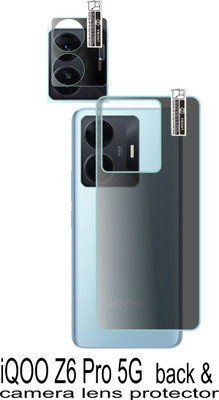 aryax Back Screen Guard for iQOO Z6 Pro 5G(Pack of 2)