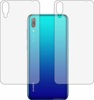 TELTREK Back Screen Guard for HUAWEI HONOR Y7 PRIME 2019 (Matte Finish)(Pack of 2)