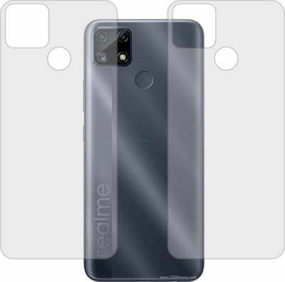 TELTREK Back Screen Guard for REALME C25S (Matte Finish)(Pack of 2)
