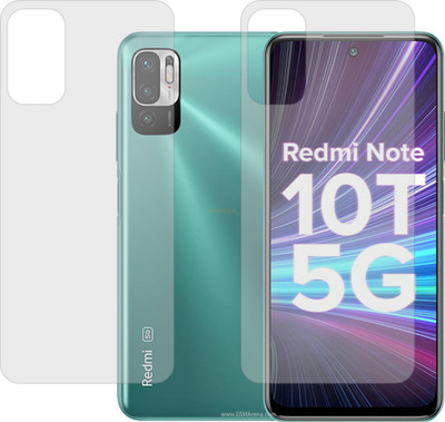 Fasheen Back Screen Guard for XIAOMI NOTE 10T 5G (Matte Finish)(Pack of 2)