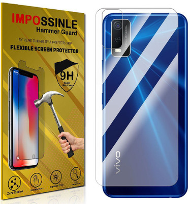 FCS Back Screen Guard for Vivo Y3S Back (Glossy)(Pack of 1)