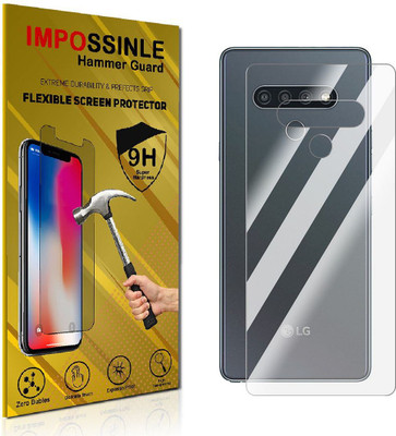 Enlinea Back Screen Guard for LG K71 Back (Glossy)(Pack of 1)