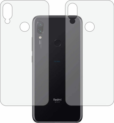 TELTREK Back Screen Guard for MI REDMI NOTE 7 (Matte Finish)(Pack of 2)