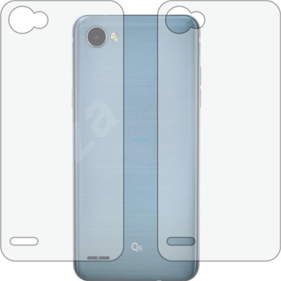 TELTREK Back Screen Guard for LG Q6 PLUS (Matte Finish)(Pack of 2)