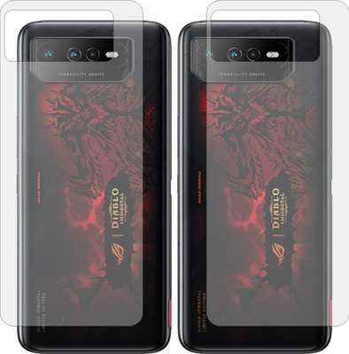 MOBART Back Screen Guard for ASUS ROG PHONE 6 DIABLO IMMORTAL ED (Matte Finish)(Pack of 2)