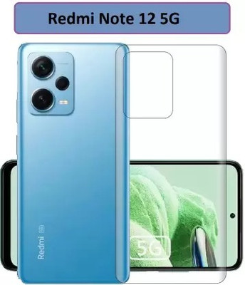 BRENZZ Back Screen Guard for REDMI NOTE 12 5G, Redmi NOTE 12 5G(Pack of 1)