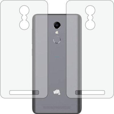 TELTREK Back Screen Guard for MICROMAX CANVAS JUICE A1 + Q4260 (Matte Finish)(Pack of 2)