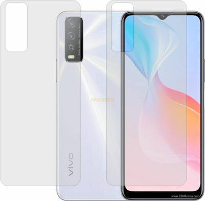 Fasheen Back Screen Guard for VIVO Y30G (Matte Finish)(Pack of 2)