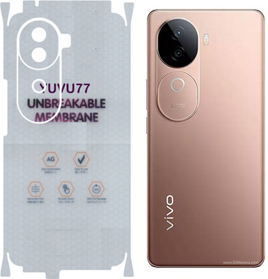 yuvu77 Back Screen Guard for Vivo V40e 5g, Membrane with 360 coverage(Pack of 1)