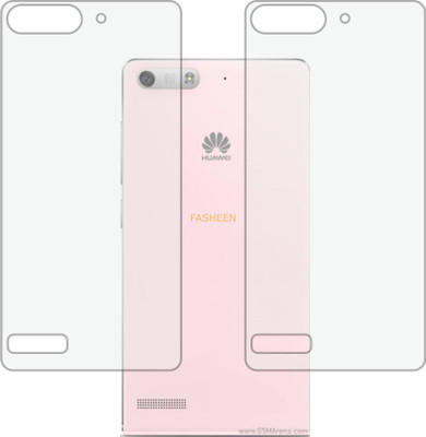 Fasheen Back Screen Guard for HUAWEI HONOR ASCEND G6 (Matte Finish)(Pack of 2)