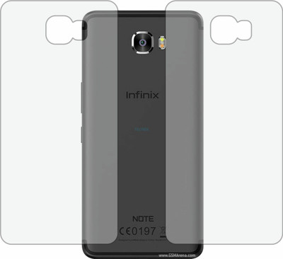 TELTREK Back Screen Guard for INFINIX NOTE 4 PRO (Matte Finish)(Pack of 2)