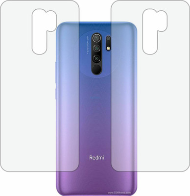 TELTREK Back Screen Guard for XIAOMI REDMI 9 PRIME (Matte Finish)(Pack of 2)